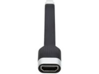 Tripp Lite USB C to HDMI Flat Adapter Cable (M/F)