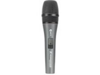 Handheld super-cardioid condenser microphone with on;off