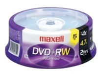Maxell - 15 x DVD&#x2B;RW