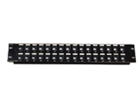 C2G 32-Port Blank Keystone/Multimedia Patch Panel