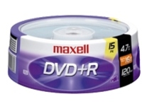 Maxell - 15 x DVD&#x2B;R - 4.7 GB 16x