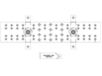 TELECOMM MAIN GROUND BAR KIT 20W X 4H