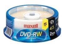 Maxell - 15 x DVD-RW