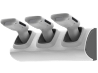 Zebra Super High Density (SHD) LOCKING 3-Slot Charging Cradle
