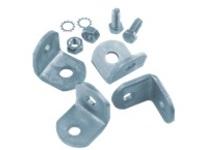 EARTHQUAKE BRACING KITW/ HDW CLEAR ZINC