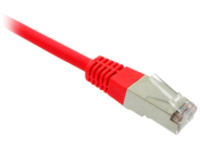 Black Box GigaBase patch cable - 1 m - red