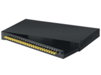 Black Box Rackmount Fiber Panel Loaded