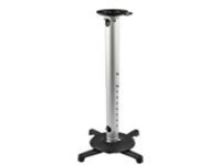 StarTech.com Universal Ceiling Projector Mount, Heavy Duty Height Adjustable/Extendable Pole Mount 5&quot;-22.7&quot; from Ceiling, 33lb (15kg), Tilt/Rotate, Hanging Projector Mount w/ Bracket
