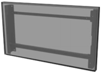 Peerless-AV - Mounting kit (wall plate, mount, adapter plate, air baffle)