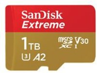 SanDisk Extreme - Flash memory card (microSDXC to SD adapter included)