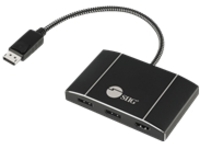 SIIG Triple 4K DisplayPort 1.4 to 2 DP & HDMI MST Hub Splitter