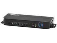 Tripp Lite HDMI KVM, 2-Port 4K 60Hz 4:4:4, HDR, HDCP 2.2 Support, IR Remote and USB Cables