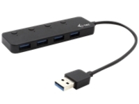 i-Tec USB 3.0 Metal HUB 4 Port with individual On/Off Switches