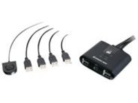 IOGEAR 4x4 USB 2.0 Peripheral Sharing Switch GUS404