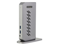 StarTech.com USB-C USB-A Dock, Hybrid Universal USB 3.0 Docking Station for USB-C or USB-A Laptop, Dual Monitor 4K 60Hz HDMI/DisplayPort, 6x USB-A Hub, Gigabit Ethernet, USB 3.1/3.2 Gen 1, Dual 4K USB-C Dock