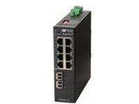 Omnitron RUGGEDNET 10GPoE+/Si
