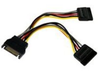 StarTech.com 6in SATA Power Y Splitter Cable Adapter