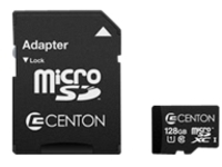 Centon MP Essential - Flash memory card (microSDXC to SD adapter included)