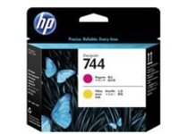 HP 744 - Yellow, magenta