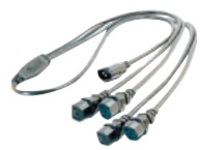 DETACHABLE POWER SUPPLY CORD SPLITTER 1: