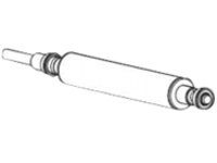 Zebra - Printer rewind roller