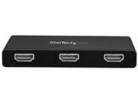 StarTech.com 3-Port Multi Monitor Adapter, USB-C to 3x HDMI Video Splitter, USB Type-C DP 1.2 Alt Mode to HDMI MST Hub, Dual 4K 30Hz or Triple 1080p, Thunderbolt 3 Compatible, Windows Only
