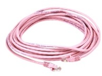 Monoprice patch cable - 7.62 m - pink