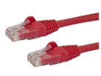 StarTech.com 7m CAT6 Ethernet Cable, 10 Gigabit Snagless RJ45 650MHz 100W PoE Patch Cord, CAT 6 10GbE UTP Network Cable w/Strain Relief, Red, Fluke Tested/Wiring is UL Certified/TIA