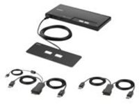 BELKIN 2-PORT DUAL DP KVM SWITCH
