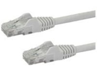 StarTech.com 7m CAT6 Ethernet Cable, 10 Gigabit Snagless RJ45 650MHz 100W PoE Patch Cord, CAT 6 10GbE UTP Network Cable w/Strain Relief, White, Fluke Tested/Wiring is UL Certified/TIA