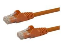 StarTech.com 7m CAT6 Ethernet Cable, 10 Gigabit Snagless RJ45 650MHz 100W PoE Patch Cord, CAT 6 10GbE UTP Network Cable w/Strain Relief, Orange, Fluke Tested/Wiring is UL Certified/TIA