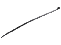 StarTech.com 10"(25cm) Cable Ties, 1/8"(4mm) wide, 2-5/8"(68mm) Bundle Diameter, 50lb(22kg) Tensile Strength, Nylon Self Locking Zip Ties w/Curved Tip, 94V-2/UL Listed, 1000 Pack, Black