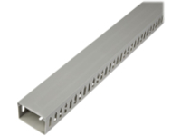 Startech Open Slot Cable Management Raceway with Cover, 3"(75mm)W x 2"(50mm)H, 6.5ft(2m) length, 1/4"(8mm) Slots, PVC Network Cable Hider Kit/Wall Wire Duct, Max 180 Cables, UL Listed