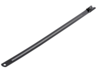 Startech 9"(22cm) Metal Cable Ties, 1/4"(7mm) wide, 2-1/4"(55mm) Bundle Dia. 100lb(45kg) Tensile Strength, Nylon Coated 316 Stainless Steel, Self Locking Metal Detectable Ties, 50 Pack
