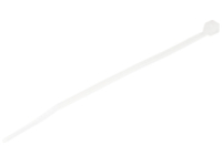 StarTech.com 10cm(4&quot;) Cable Ties, 2mm(1/16&quot;) wide, 22mm(7/8&quot;) Bundle Diameter, 8kg(18lb) Tensile Strength, Nylon Self Locking Zip Ties with Curved Tip, 94V-2/UL Listed, 100 Pack, White