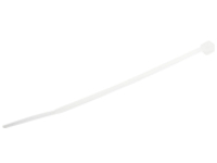 StarTech.com 10cm(4&quot;) Cable Ties, 2mm(1/16&quot;) wide, 22mm(7/8&quot;) Bundle Diameter, 8kg(18lb) Tensile Strength, Nylon Self Locking Zip Ties with Curved Tip, 94V-2/UL Listed, 1000 Pack, White