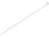 StarTech.com 20cm(8&quot;) Cable Ties, 4mm(1/8&quot;) wide, 55mm(2-1/8&quot;) Bundle Diameter, 22kg(50lb) Tensile Strength, Nylon Self Locking Zip Ties w/ Curved Tip, 94V-2/UL Listed, 1000 Pack, White