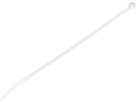 StarTech.com 10"(25cm) Cable Ties, 1/8"(4mm) wide, 2-5/8"(68mm) Bundle Diameter, 50lb(22kg) Tensile Strength, Nylon Self Locking Zip Ties w/Curved Tip, 94V-2/UL Listed, 1000 Pack, White