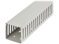 StarTech.com Open Slot Cable Management Raceway with Cover, 3&quot;(75mm)W x 3&quot;(75mm)H, 6.5ft(2m) length, 1/4&quot;(8mm) Slots, PVC Network Cable Hider/Wall Wire Duct, Max 200 Cables, UL Listed