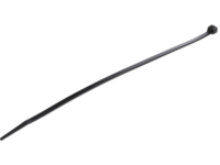 StarTech.com 10"(25cm) Cable Ties, 1/8"(4mm) wide, 2-5/8"(68mm) Bundle Diameter, 50lb(22kg) Tensile Strength, Nylon Self Locking Zip Ties w/ Curved Tip, 94V-2/UL Listed, 100 Pack, Black
