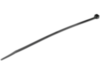 StarTech.com 20cm(8&quot;) Cable Ties, 4mm(1/8&quot;) wide, 55mm(2-1/8&quot;) Bundle Diameter, 22kg(50lb) Tensile Strength, Nylon Self Locking Zip Ties with Curved Tip, 94V-2/UL Listed, 100 Pack, Black