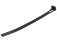 StarTech.com 15cm(6&quot;) Reusable Cable Ties, 7mm(1/4&quot;) wide, 35mm(1-3/8&quot;) Bundle Dia. 22kg(50lb) Tensile Strength, Releasable Nylon Ties, Indoor/Outdoor, 94V-2/UL Listed, 100 Pack, Black
