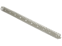 StarTech.com Flexible Cable Management Raceway Spine Vertebrae, 1-1/8&quot;(29mm)W x 1&quot;(25mm)H, 20&quot;(0.5m) length, Nylon 66 Network Cable/Power Cord Hider Kit, Wall Wire Duct System, UL Listed
