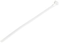 StarTech.com 20cm(8&quot;) Reusable Cable Ties, 7mm(1/4&quot;) wide, 50mm(1-7/8&quot;) Bundle Dia. 22kg(50lb) Tensile Strength, Releasable Nylon Ties, Indoor/Outdoor, 94V-2/UL Listed, 100 Pack, White