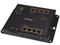 StarTech.com Industrial 8 Port Gigabit PoE&#x2B; Switch with 2 SFP MSA Slots, 30W, Layer/L2 Switch Hardened GbE Managed, Rugged High Power Gigabit Ethernet Network Switch IP-30/-40 C to 75 C