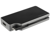 StarTech.com USB C Multiport Video Adapter, 4K 60Hz UHD Portable 5-in-1 USB Type C to HDMI 2.0, Mini DisplayPort, VGA o…