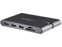 StarTech.com USB C Multiport Adapter, USB Type-C Mini Dock with HDMI 4K or 1080p VGA Video, 100W PD Passthrough, 3x USB 3.0, Gigabit Ethernet, SD &amp; MicroSD Card Reader, USB 3.0 Adapter