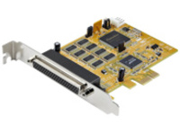 StarTech.com 8-Port PCI Express RS232 Serial Adapter Card, PCIe RS232 Serial Card, 16C1050 UART, Multiport Serial DB9 Controller/Expansion Card, 15kV ESD Protection, Windows &amp; Linux