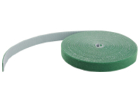 StarTech.com 25ft Hook and Loop Roll, Cut-to-Size Reusable Cable Ties, Bulk Industrial Wire Fastener Tape / Adjustable Fabric Wraps Green / Resuable Self Gripping Cable Management Straps