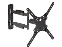 Startech Full Motion TV Wall Mount, 32-55 inch (77lb/35kg) VESA Displays, Low Profile Universal Flat Screen TV Wall Mount, Heavy Duty Adjustable Tilt/Swivel Articulating Arm Bracket